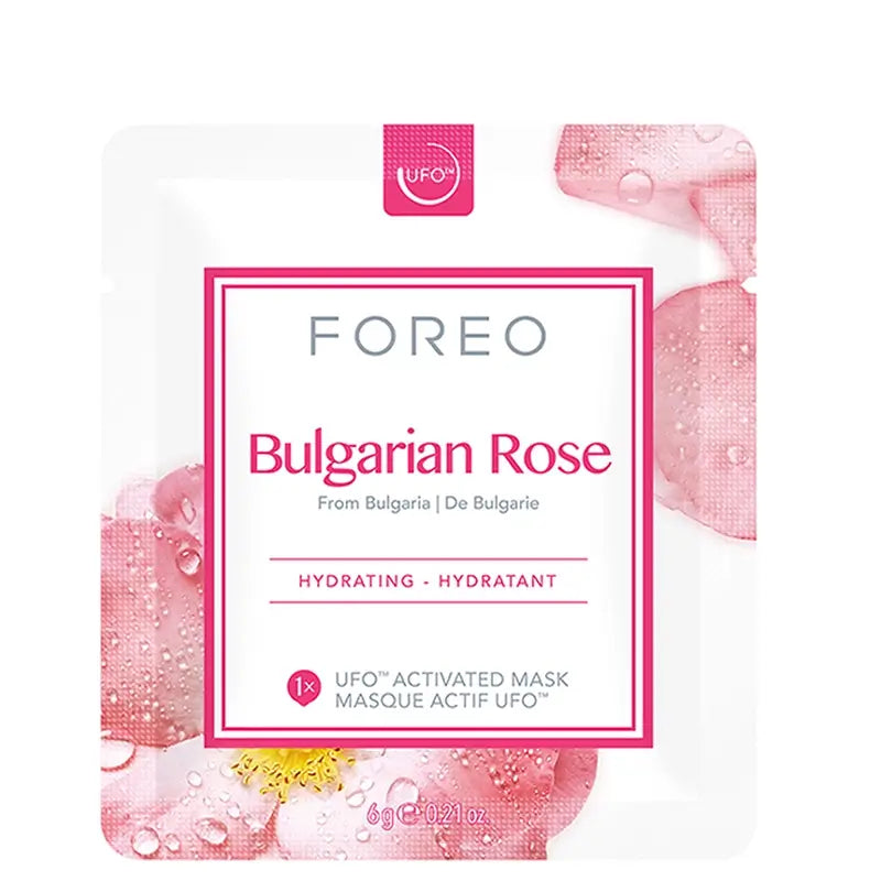 Foreo Ufo Mask Bulgarian Rose, 6 kpl
