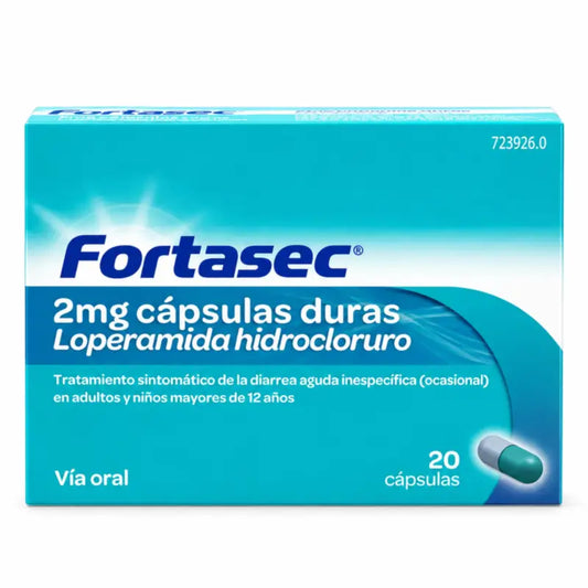 Fortasec 2 mg, 20 kapselia