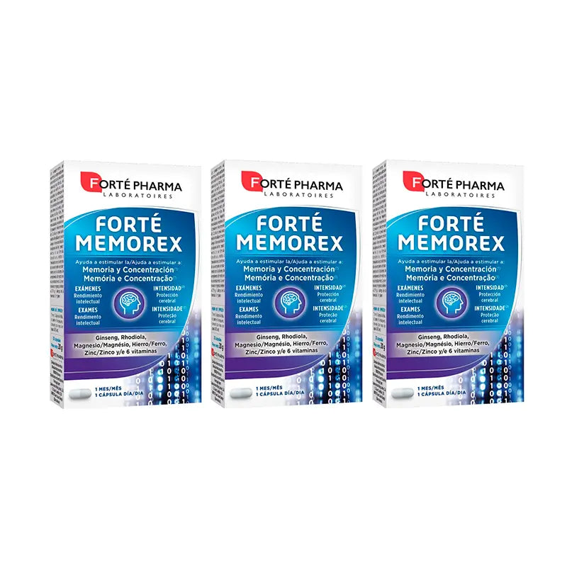 Forté Pharma Triplo Slim Drenante Energy Memorex, 3 x 30 tablets