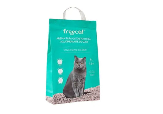 Freedog Arena Kissoille, luonnollinen, soijapohjainen, laventelintuoksuinen agglomeraatti, 6 litraa