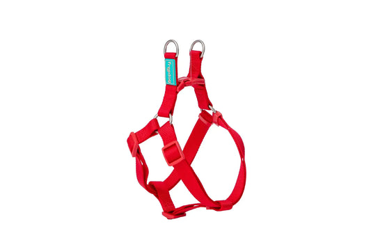 Freedog Nylon Basic -valjaat, tyyppi A, punaiset, 8 mm, 15/30 cm