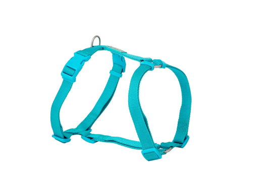 Freedog Basic-nylonvaljaat, turkoosi, 20 mm, 51/70 cm