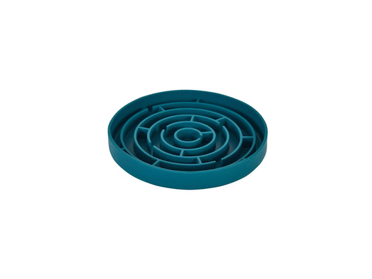Freedog Bowl Soft Slow Food, sininen-turkoosi, 22 × 22 × 3,5 cm