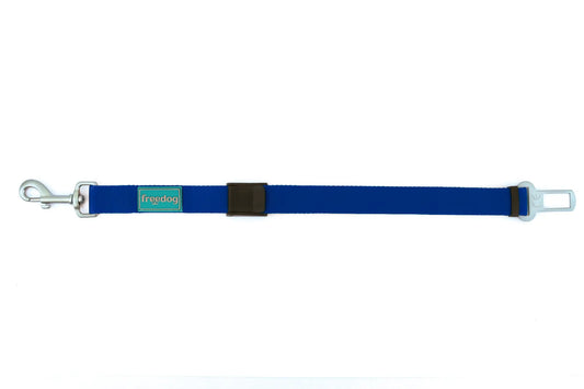 Freedog Sininen auton turvavyö, 25 mm, 36/56 cm