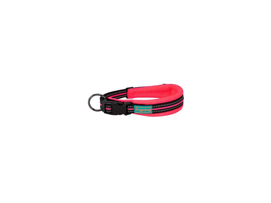 Freedog Soft Sport -kaulapanta, vaaleanpunainen, 15 mm, 35/50 cm