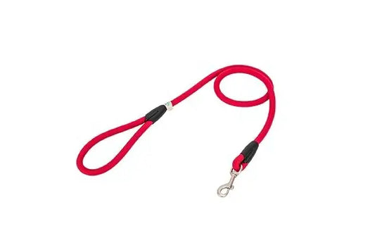 Freedog-nylonhihna, pyöreä, punainen, 13 mm, 120 cm