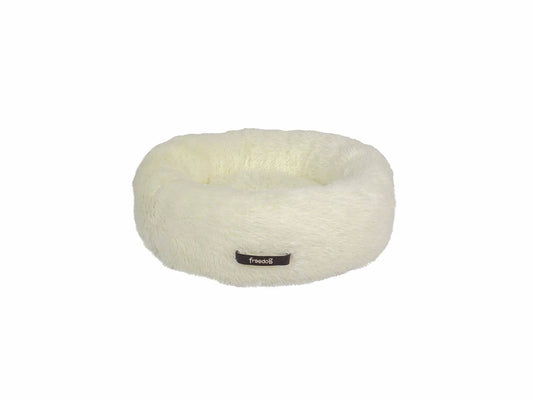 Freedog Donut -stressiä lievittävä lelu, valkoinen, 80 cm
