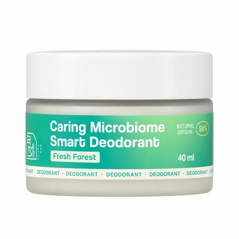 Freshly Caring Microbiome Smart -deodorantti, tuoksu Fresh Forest, 40 ml