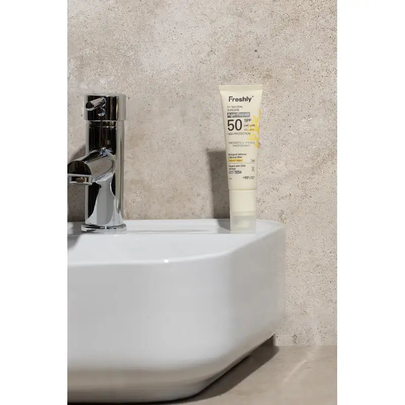 Freshly D+ Natural Suncare Age-Repair SPF 50, 50 ml