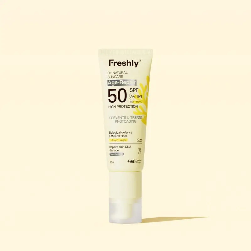 Freshly D+ Natural Suncare Age-Repair SPF 50, 50 ml