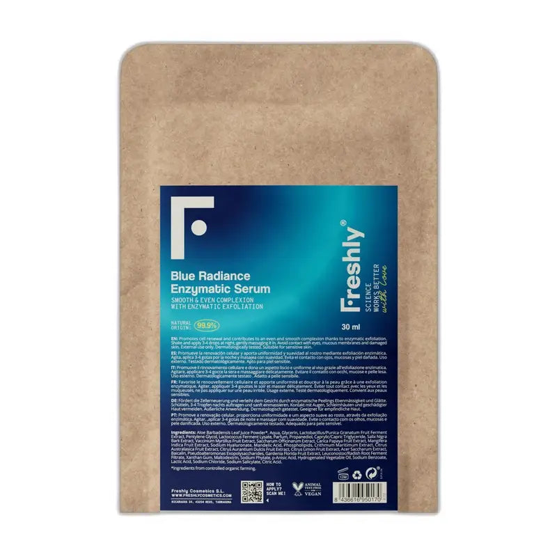 Freshly Refill Blue Radiance kuorintaseerumi, 30 ml