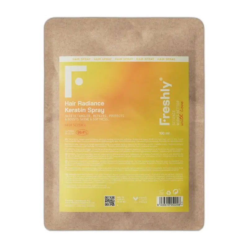 Freshly Refill Hair Radiance -keratiinisuihke hiuksille, 100 ml