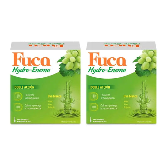 Fuca Hydro-Enema 6 x 10 g, 2 kpl:n pakkaus 