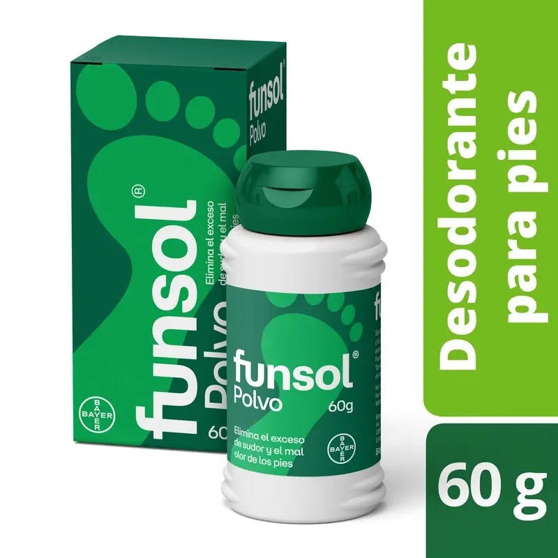 Funsol jalkojen jauhedeodorantti 60 g
