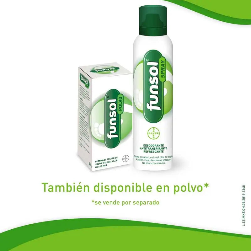 Funsol jalkojen deodoranttisuihke 150 ml