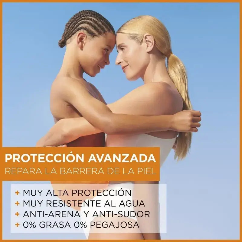 Garnier Delial Spray Protector Sensitive Advanced SPF 50+ vaalealle, herkälle ja auringolle yliherkälle iholle, 270 ml