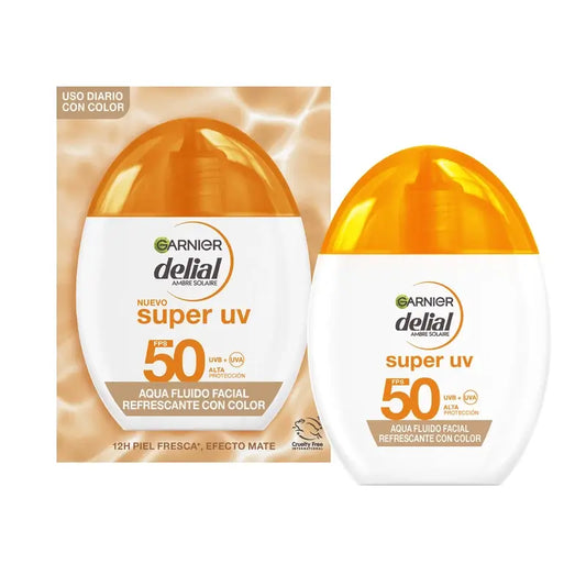 Garnier Delial Super UV virkistävä kasvojen kosteusvoide SPF 50, mattapinta, 50 ml