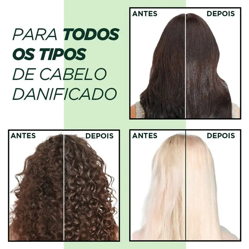 Garnier Fructis Adiós Daños -naamio marulaöljyllä vaurioituneille hiuksille 320 ml
