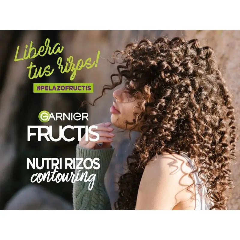 Garnier Fructis Nutri Rizos Hair Bomb -proteiinipitoinen ravitseva hiusnaamio, jossa on pistaasiöljyä, 320 ml.