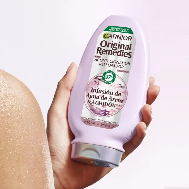 Garnier Original Remedies -hoitoaine, riisivesi ja tärkkelys, 250 ml