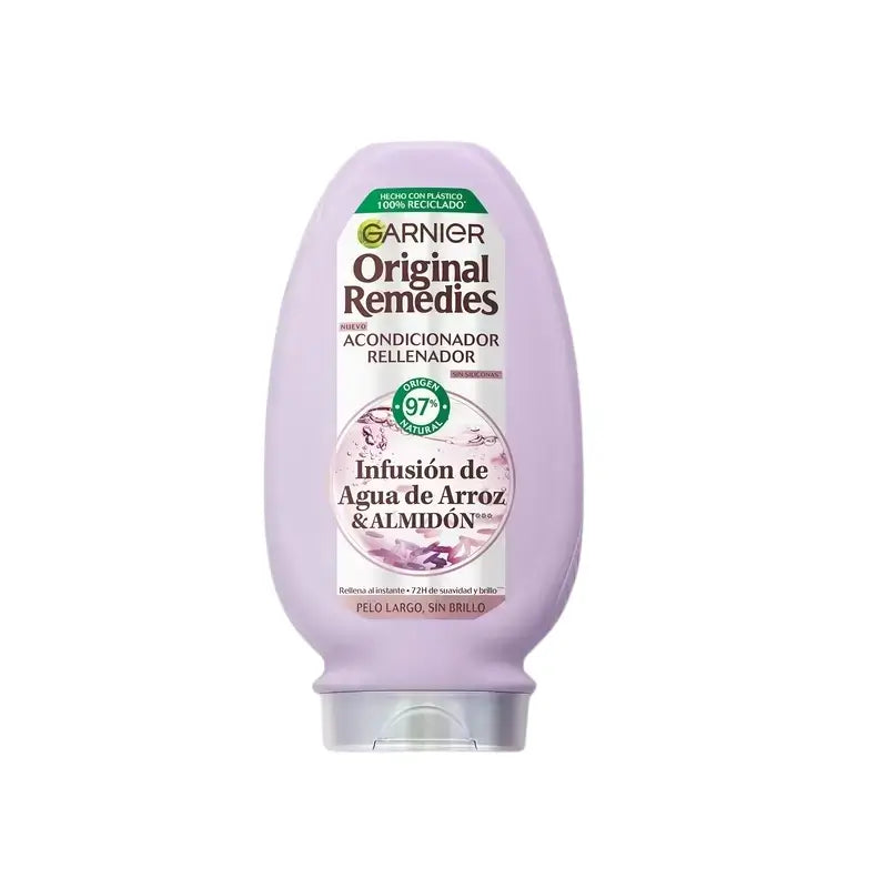 Garnier Original Remedies -hoitoaine, riisivesi ja tärkkelys, 250 ml