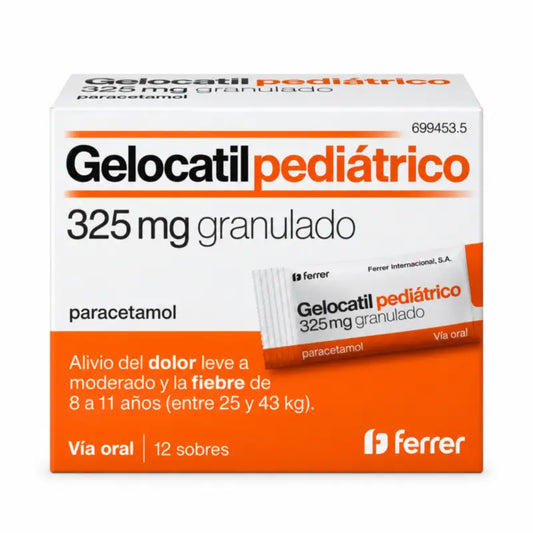 Gelocatil 325 mg, 12 annospussia rakeita