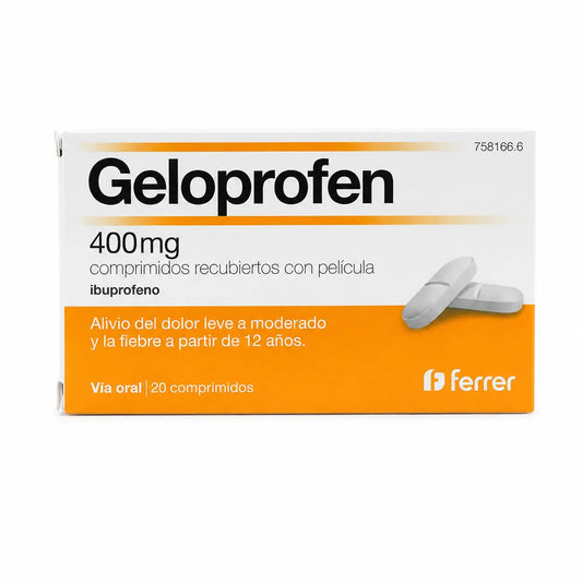 Geloprofen 400 mg, 20 päällystettyä tablettia