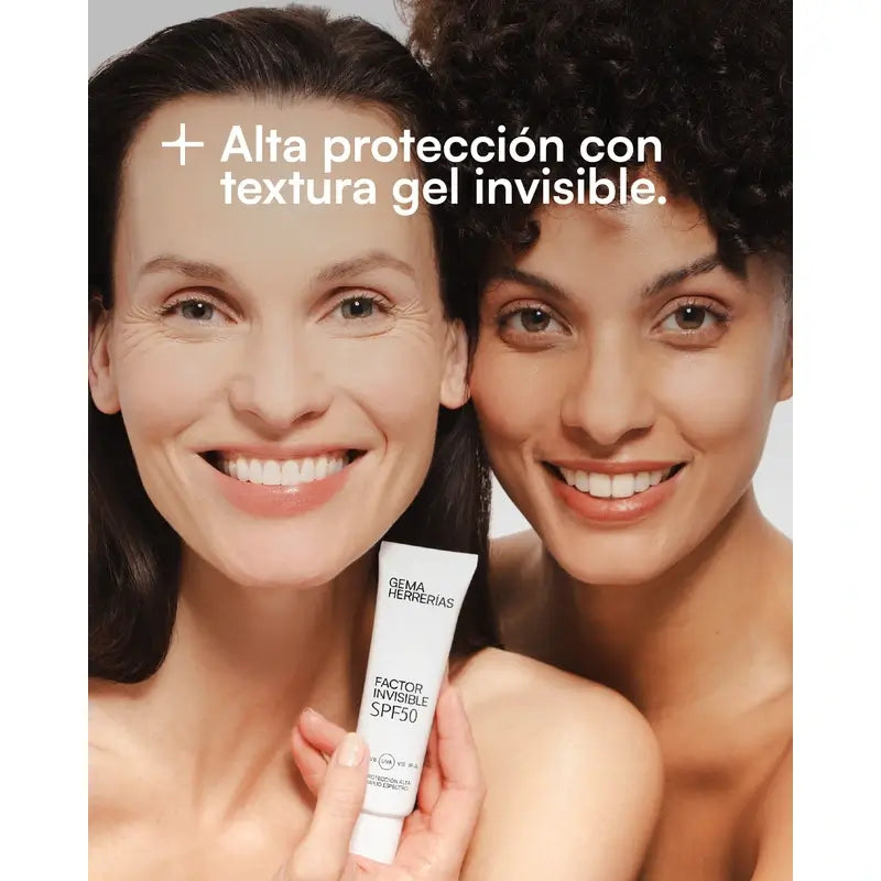 Gema Herrerías Factor Invisible SPF 50, laaja spektri, 45 ml