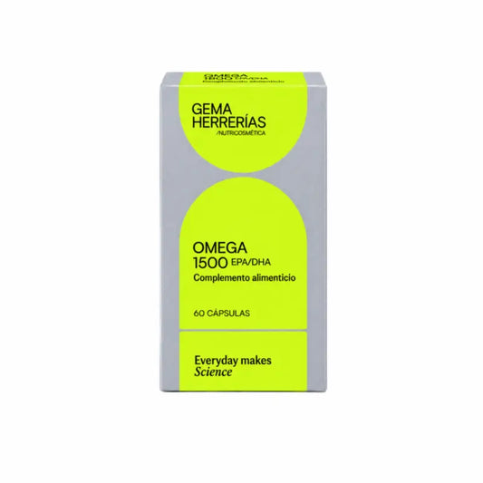 Gema Herrerías Omega 1500 EPA/DHA -ravintolisä, 60 kapselia