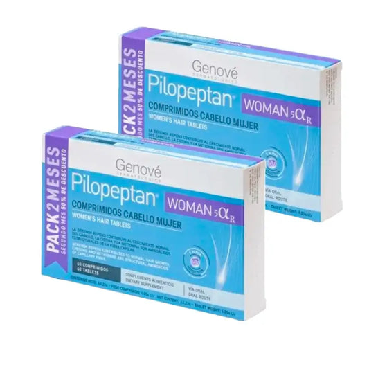Genové Pilopeptan Woman 5 Alfa R, pakkaus 2 x 60 tablettia