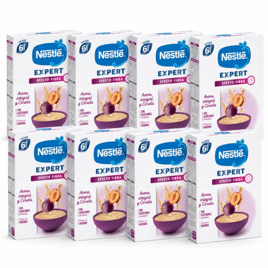 Gerberin kaurapuuro- ja luumupuree, 8 x 250 g