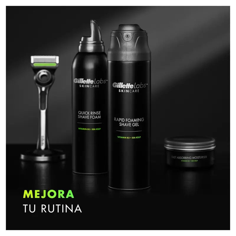 Gillette Labs -parranajogeeli, nopeasti vaahtoava, 198 ml