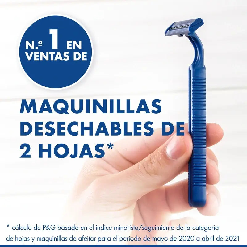 Gillette Blueii kertakäyttöiset partakoneet miehille, 20 kpl