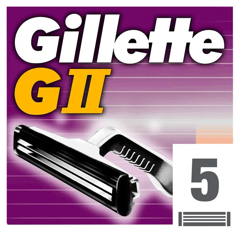Gillette Gii -partakoneen vaihtoterät, 5 kpl