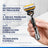 Gillette Proglide Power -partakoneen vaihtoterät miehille, 3 kpl