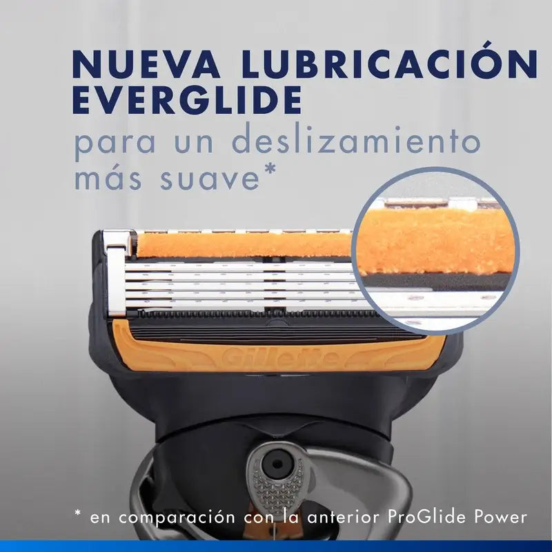 Gillette Proglide Power -partakoneen vaihtoterät miehille, 3 kpl