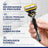 Gillette Proshield -partakoneen vaihtoterät miehille, 4 kpl