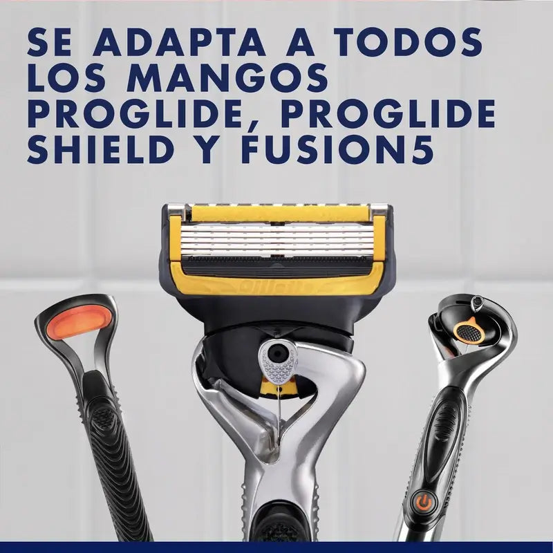 Gillette Proshield -partakoneen vaihtoterät miehille, 4 kpl