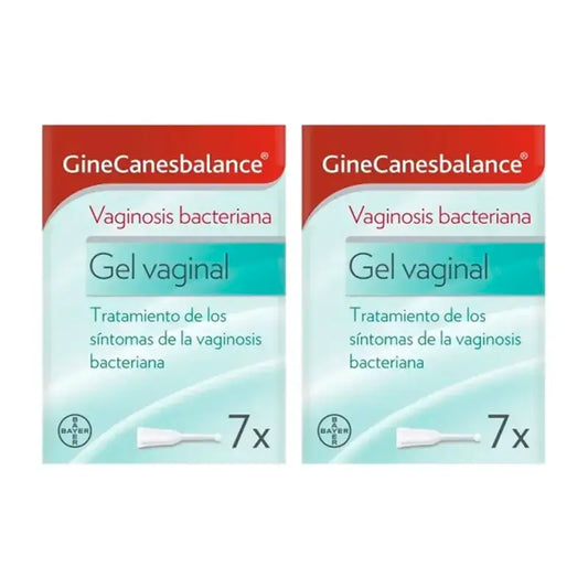 Ginecanes Ginecanesbalance Antibacterial Vaginal Gel Pack, 2x7 Units