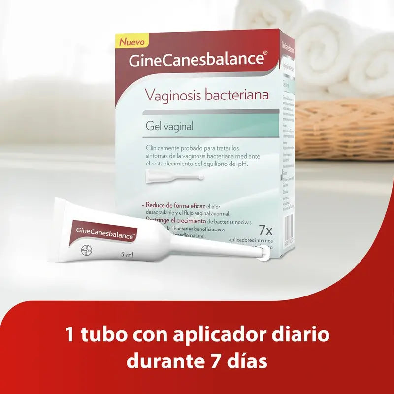 Ginecanes GineCanesbalance antibakteerinen emätingeeli, 7 annostelijaa