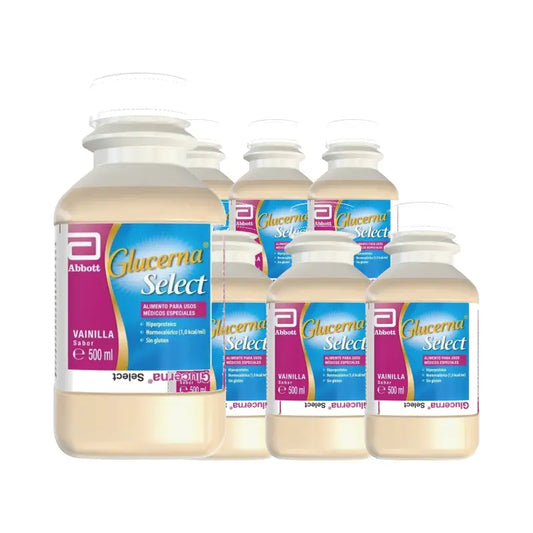 Glucerna Select 8 R.T.H. Vanilja, 8 x 500 ml 