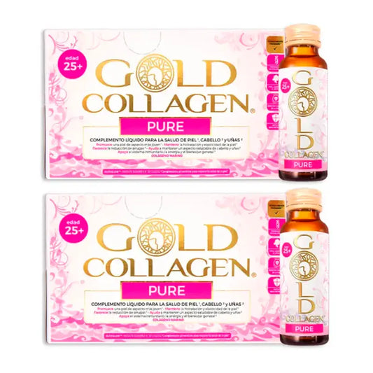Gold Collagen Pure, 2 x 10 ampullin pakkaus
