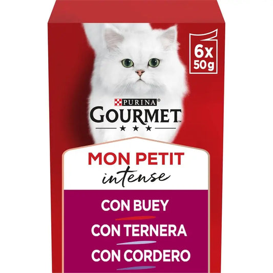 Gourmet Mon Petit -liha 8 x 6 x 50 grammaa