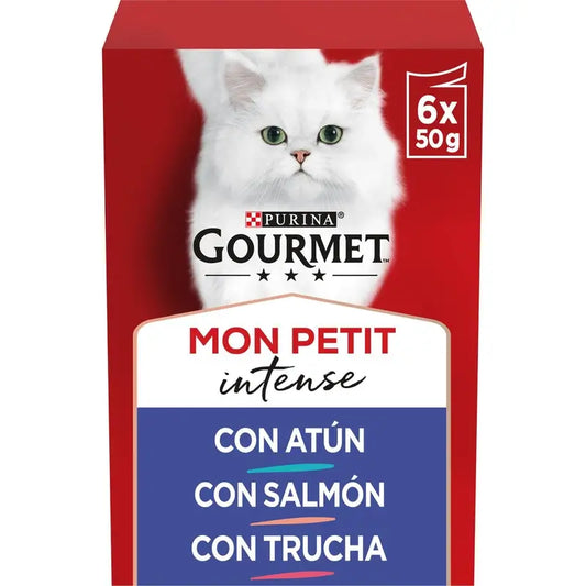 Gourmet Mon Petit -kalasäilyke, tonnikala, 8 x 6 x 50 grammaa