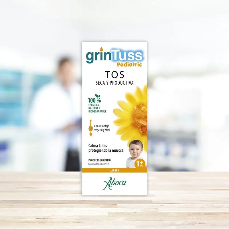 Aboca Grintuss Pediatric -siirappi, 180 g