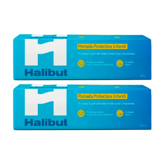 Halibut Dermoh suojaava vaippavoide, 2 x 45 g:n pakkaus