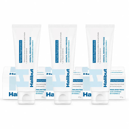 Halibut Regeneroiva voide aikuisille 45 g, 3 kpl:n pakkaus