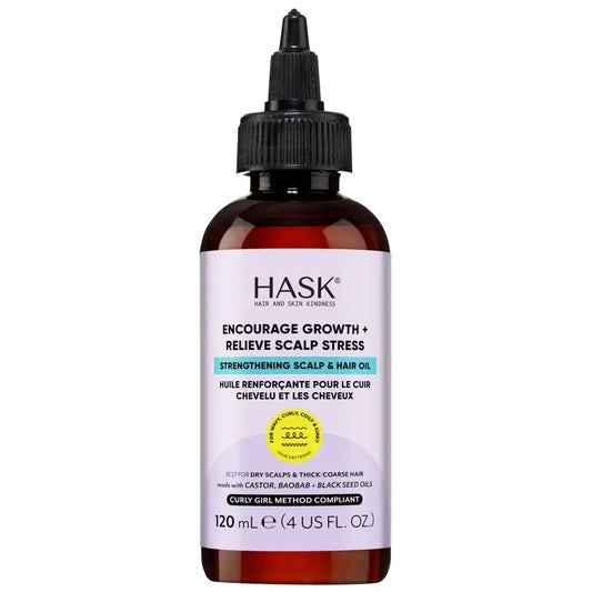 Hask Texture -päänahkaa vahvistava öljy, 120 ml