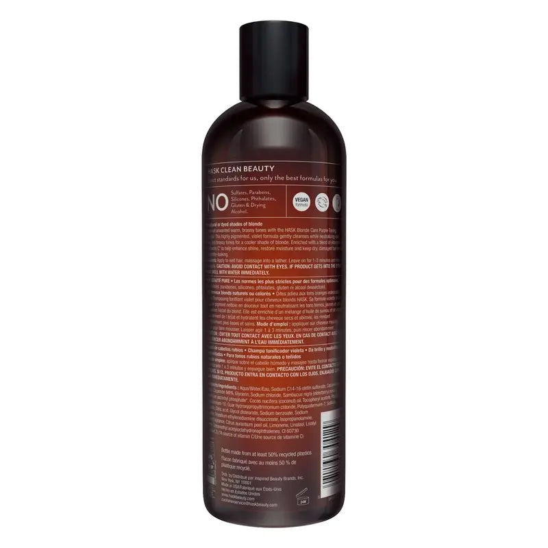 Hask Blonde Care -shampoo, 355 ml