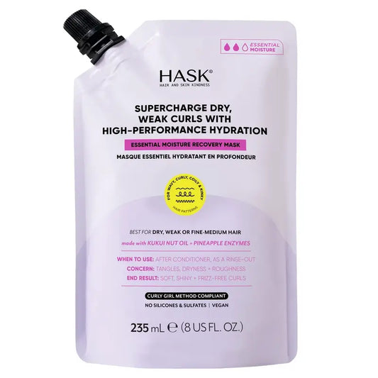 Hask Texture -kevyt kosteuttava hiusnaamio, 235 ml